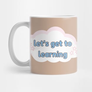 A+ student manifestation / lifelong learner knowledge is power Mug